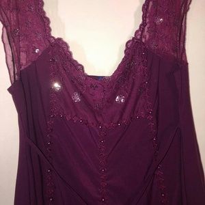 Purple blouse